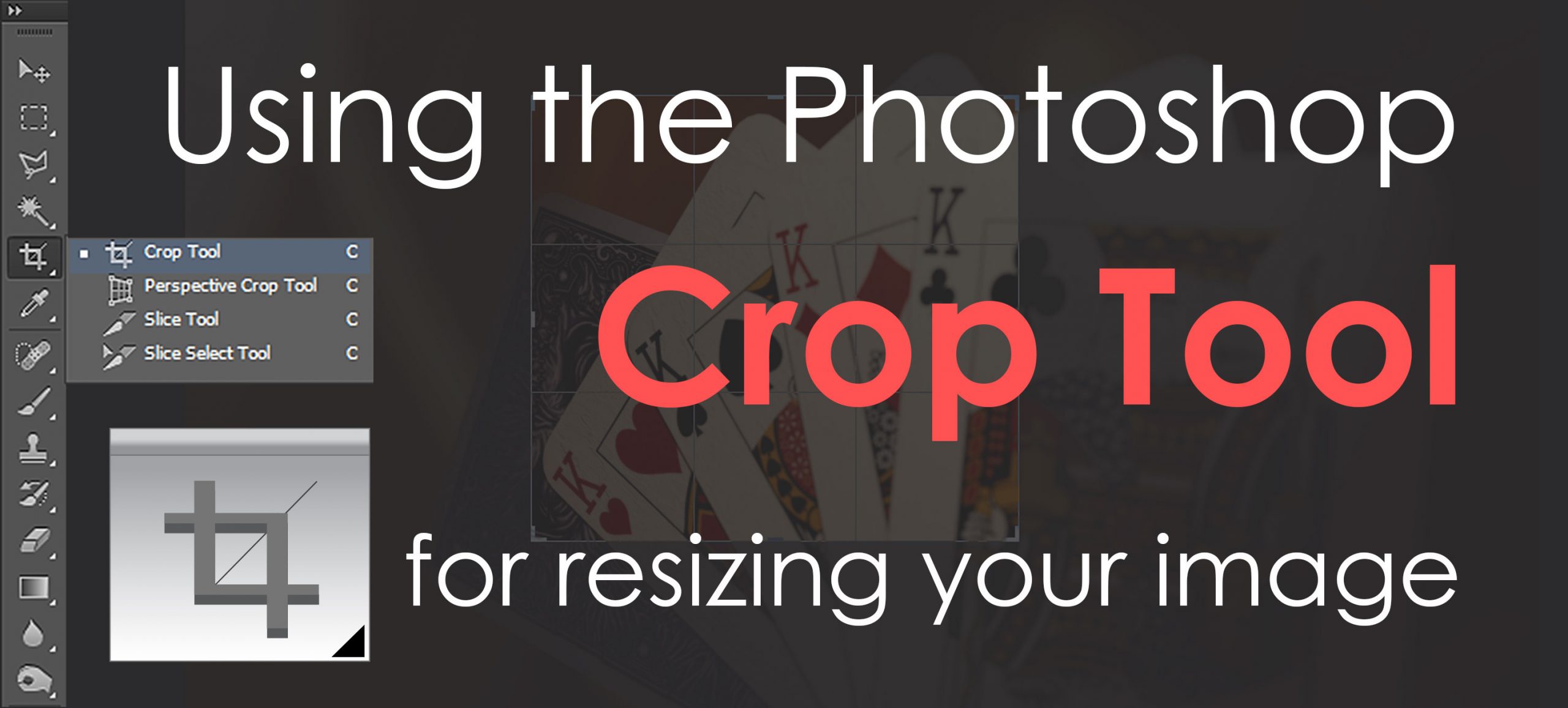 Using The Photoshop Crop Tool For Resizing Your Image<script async src=