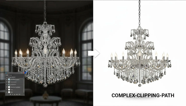 Complex clipping paths