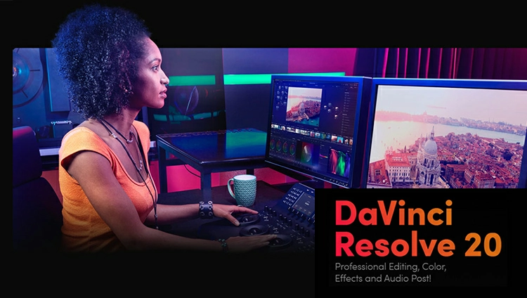 DaVinci Resolve- color grading software