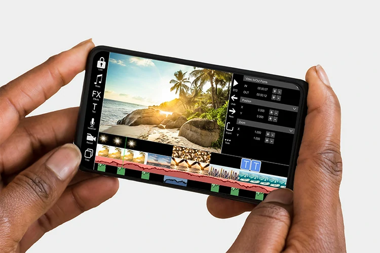 Kinetic video Editing