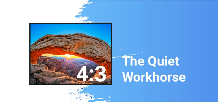 4:3 aspect ratio