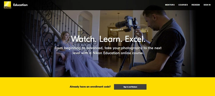 Nikon School Online Free Workshops