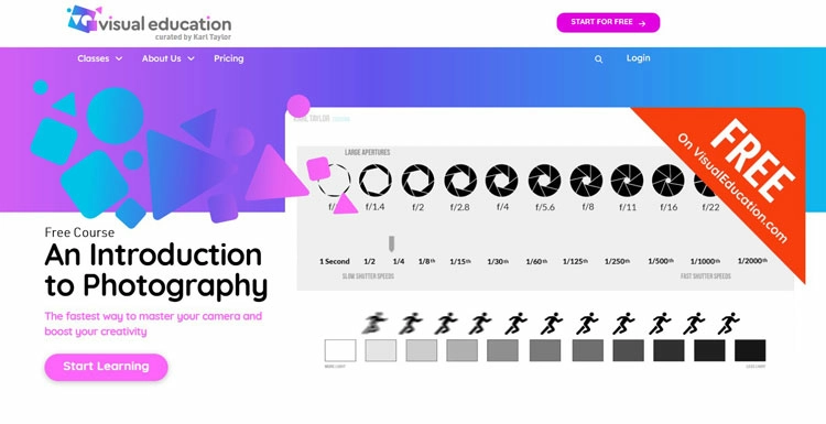 Visual Education- Free Course