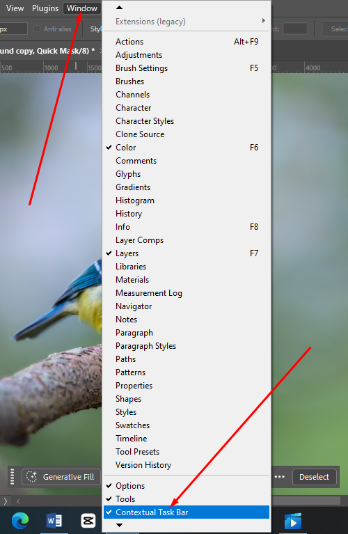 window, Contextual Task Bar.webp