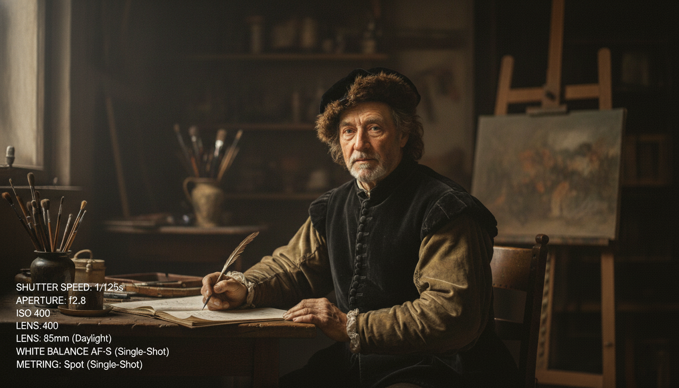 Camera settings that make Rembrandt