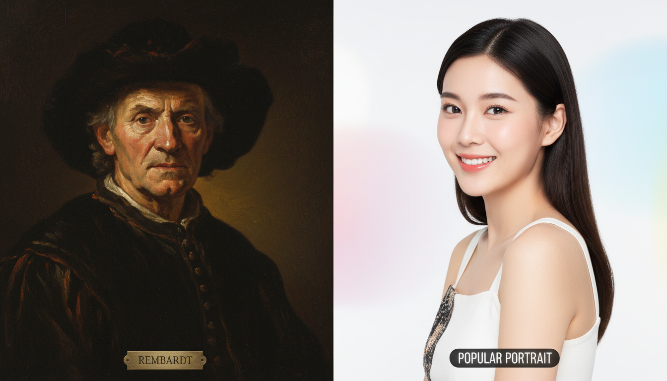Rembrandt vs other popular portrait patterns (quick comparison)