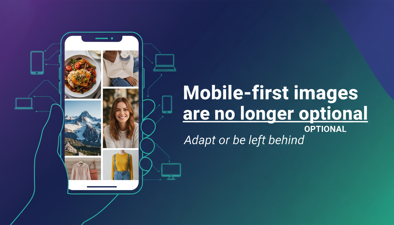 1 Mobile-first images are no longer optional
