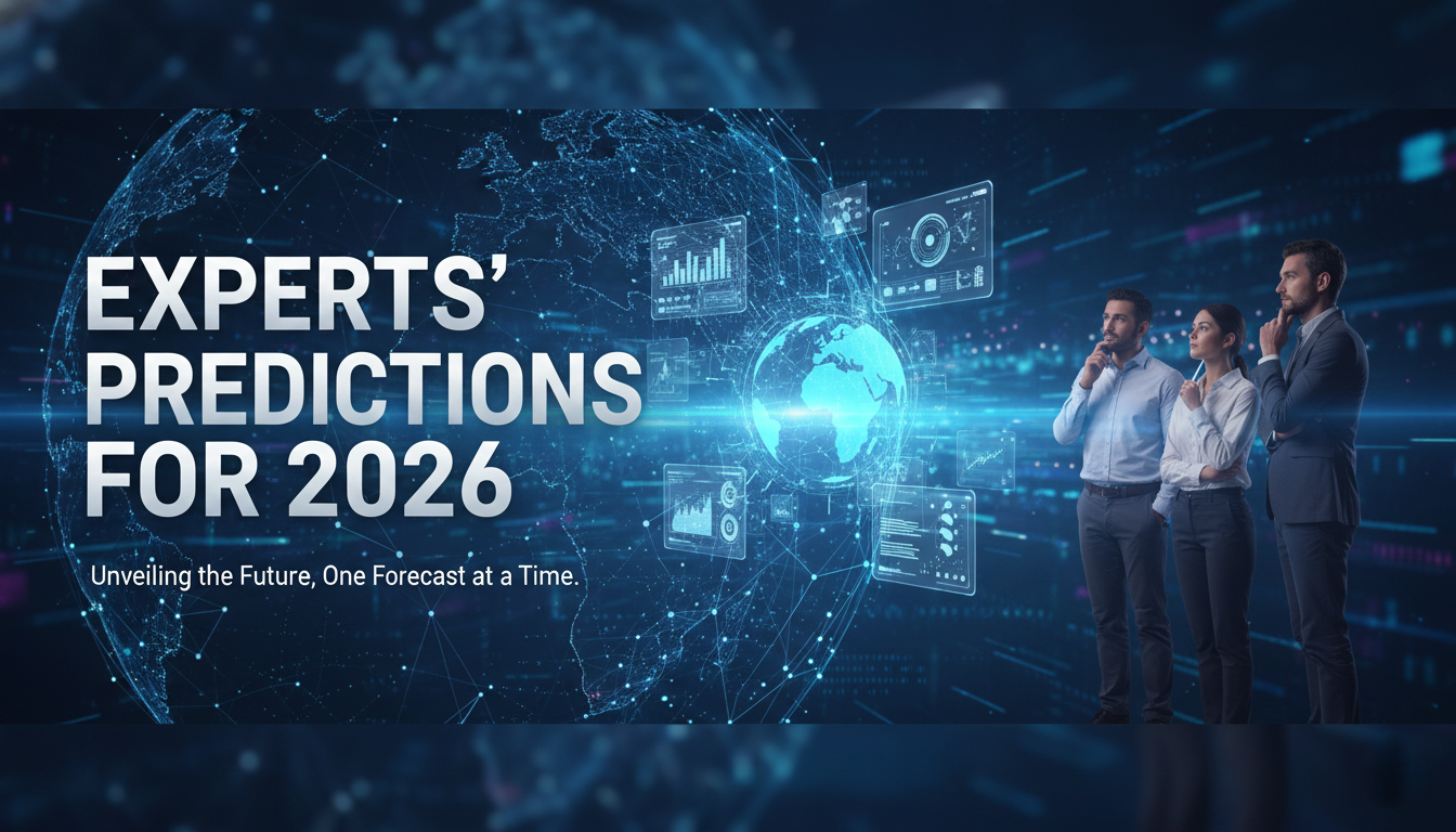 11 Experts’ Predictions for 2026.webp