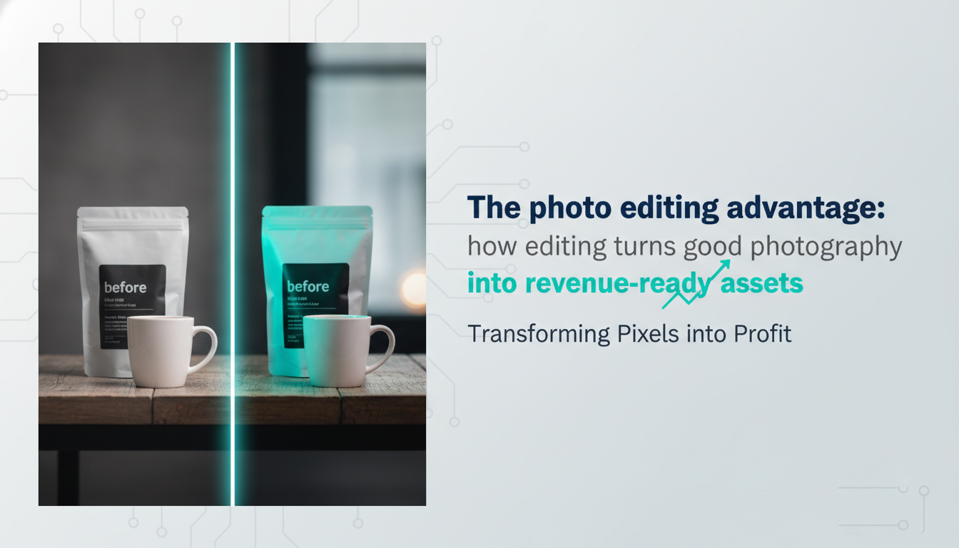 4 The photo editing advantage how editing turns good photography into revenue-ready assets