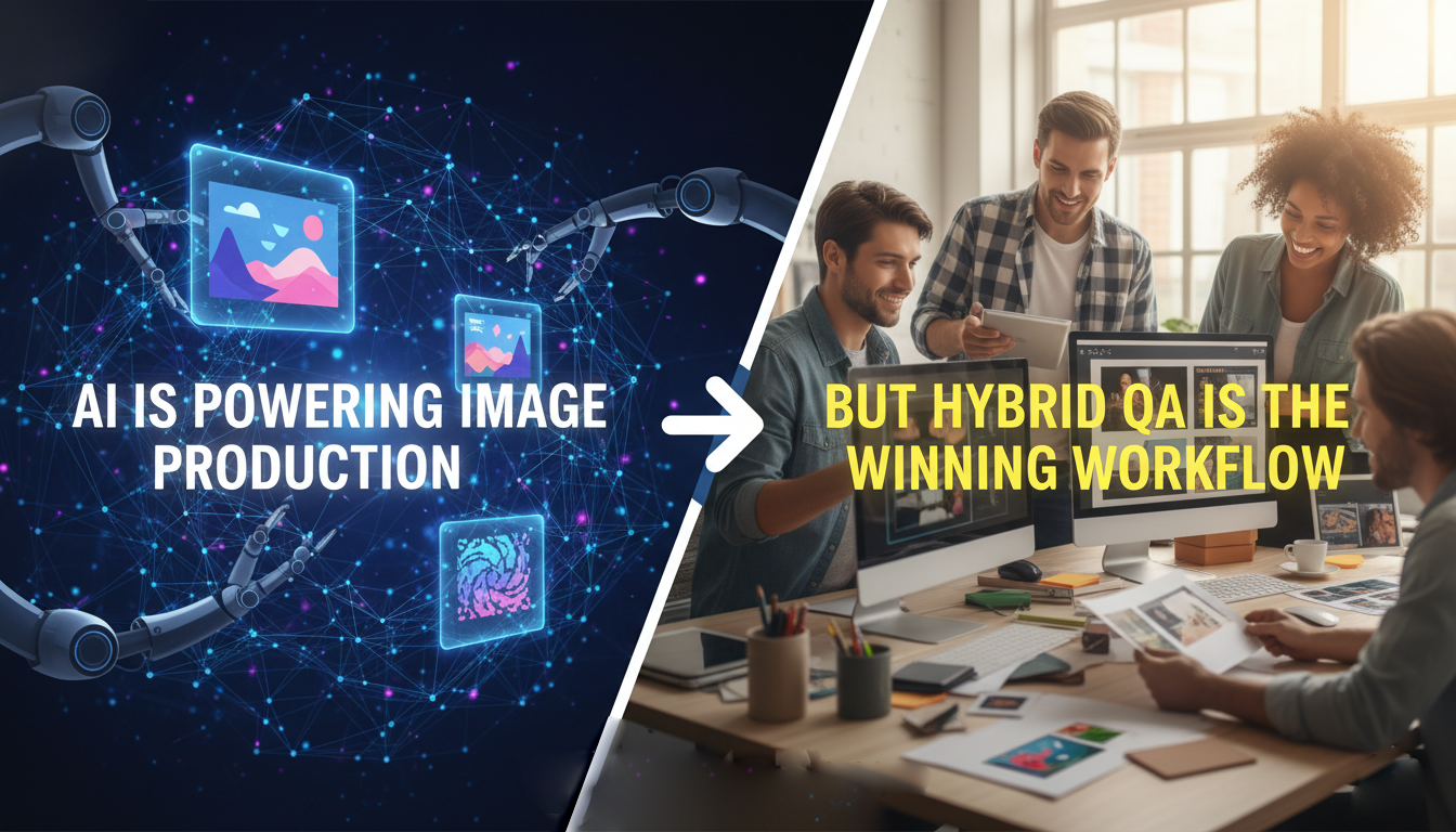8 AI is powering image production, but hybrid QA is the winning workflow