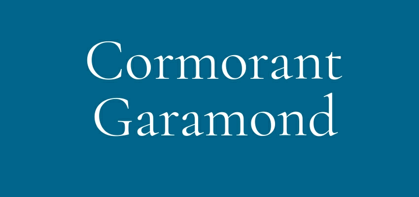 Cormorant Garamond