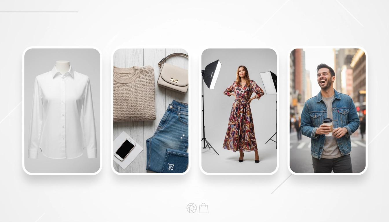 Types of Clothing Photography for eCommerce.webp