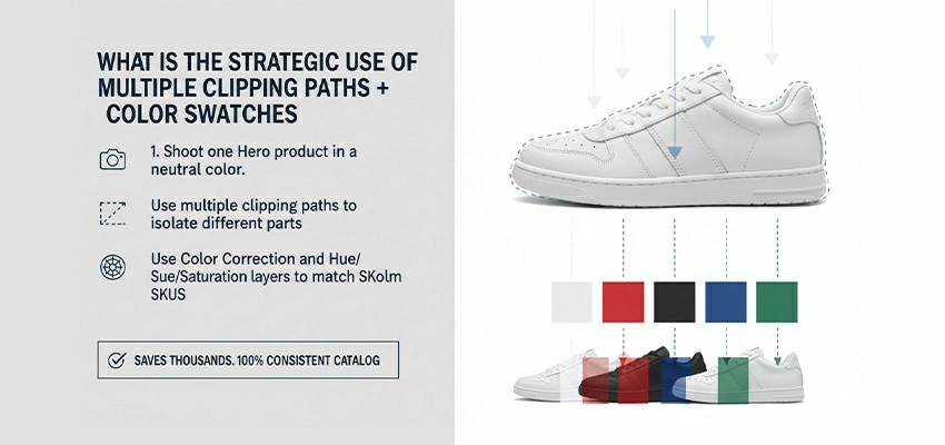 What is the Strategic Use of Multiple Clipping Paths