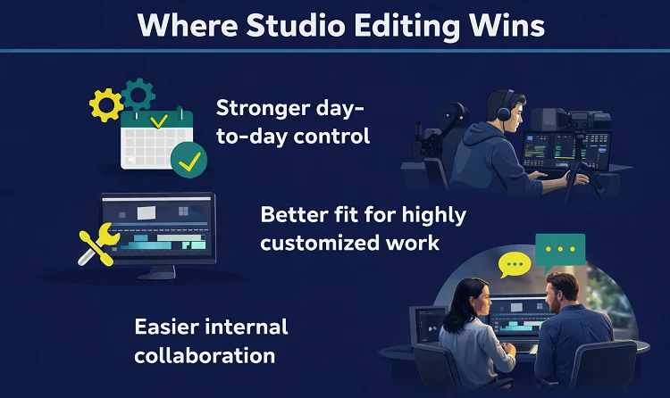 Where Studio Editing Wins