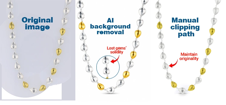 AI Background Removal vs. Manual Clipping Path