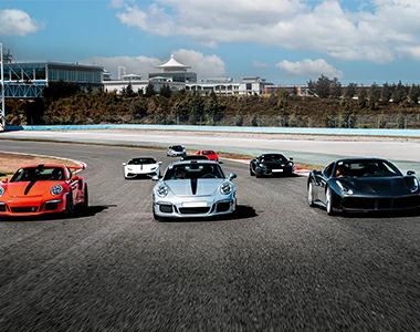 after-racing-car