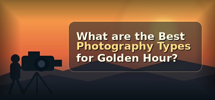 What are the Best Photography Types for Golden Hour