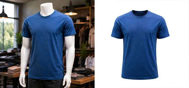 How Does Background Removal Improve T-Shirt Product Images