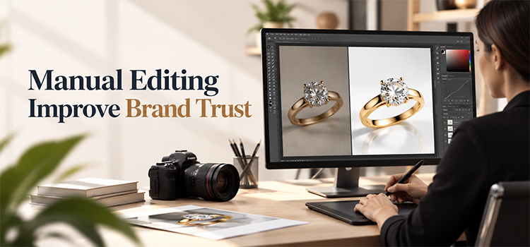 Manual Editing Improve Brand Trust